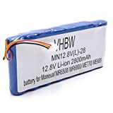 vhbw Batería Li-Ion 2800mAh 12.8V para robot aspirador, robot limpiasuelos Moneual ME770, ME770 Style, MEG7000MS, MR6500, MR6550, MR6800, MR7700